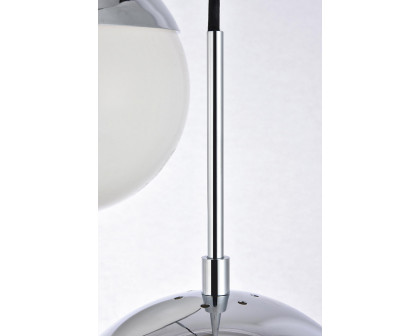 Elegant Pendant Light - Chrome/Glass Matte (LD6076C)