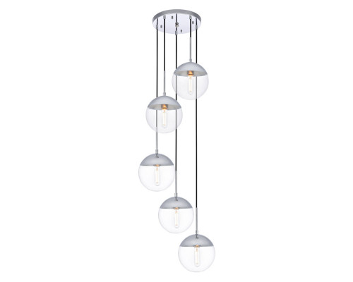 Elegant Pendant Light - Chrome (LD6077C)