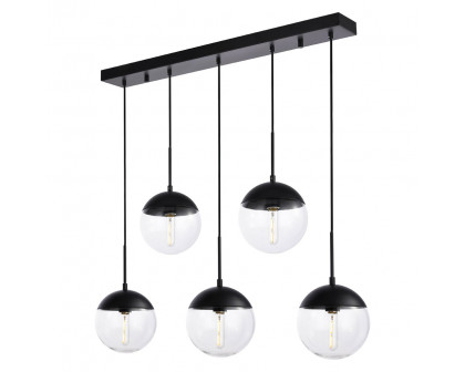 Elegant Pendant Light - Black (LD6081BK)