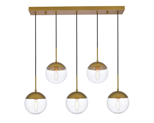 Elegant Pendant Light - Brass (LD6085BR)