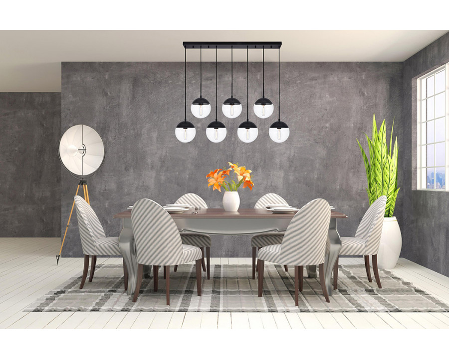 Elegant Pendant Light - Black (LD6087BK)