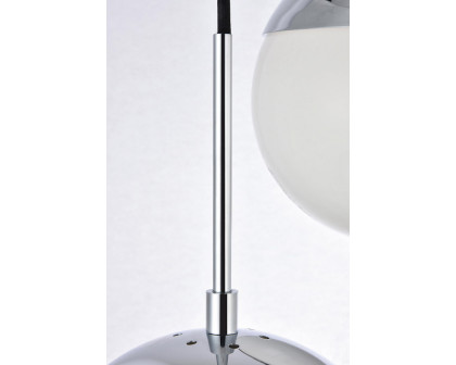 Elegant Pendant Light - Chrome/Glass Matte (LD6088C)