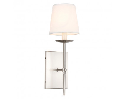 Elegant Wall Sconce - Burnished Nickel (LD6102W4BN)