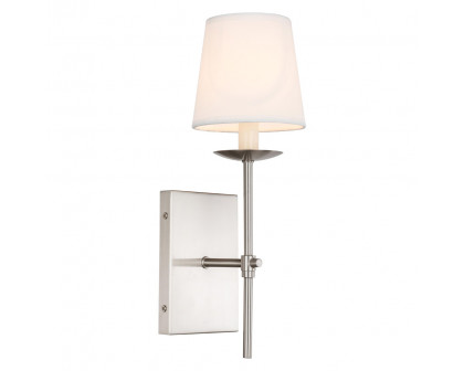 Elegant Wall Sconce - Burnished Nickel (LD6102W4BN)