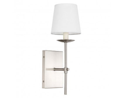 Elegant Wall Sconce - Burnished Nickel (LD6102W4BN)