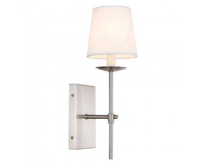 Elegant Wall Sconce - Burnished Nickel (LD6102W4BN)