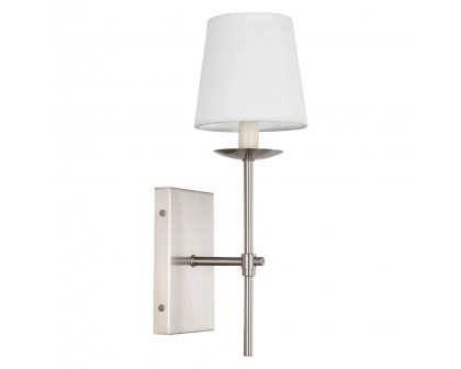 Elegant Wall Sconce - Burnished Nickel (LD6102W4BN)