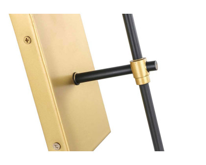 Elegant Wall Sconce - Brass/Black (LD6102W4BRBK)