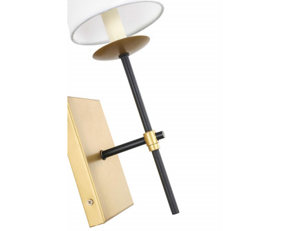 Elegant Wall Sconce - Brass/Black (LD6102W4BRBK)