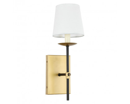 Elegant Wall Sconce - Brass/Black (LD6102W4BRBK)