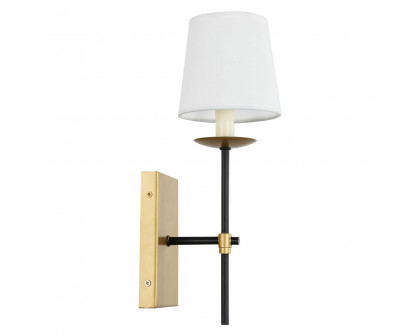 Elegant Wall Sconce - Brass/Black (LD6102W4BRBK)