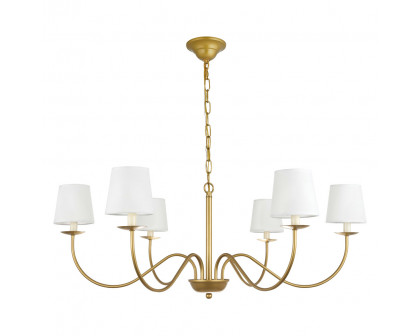 Elegant Chandelier - Brass (LD6103D37BR)