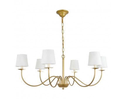 Elegant Chandelier - Brass (LD6103D37BR)