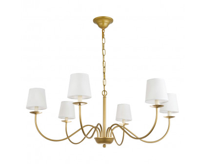 Elegant Chandelier - Brass (LD6103D37BR)