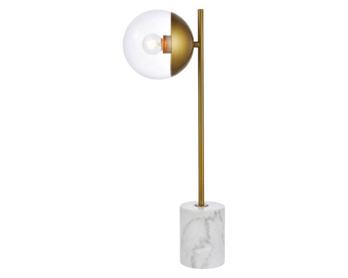 Elegant LED Table Lamp - Brass (LD6109BR)