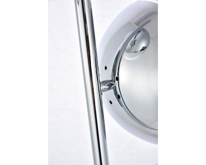 Elegant LED Floor Lamp - Chrome (LD6113C)