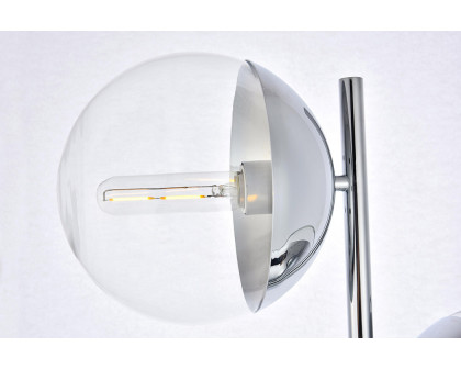 Elegant LED Floor Lamp - Chrome (LD6113C)