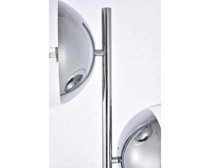 Elegant LED Floor Lamp - Chrome (LD6113C)