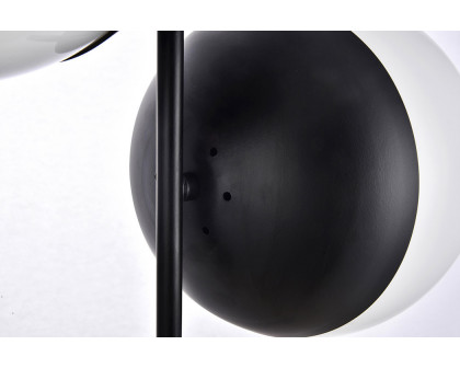 Elegant Pendant Light - Black/Glass Matte (LD6116BK)