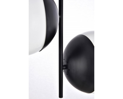 Elegant Pendant Light - Black/Glass Matte (LD6116BK)