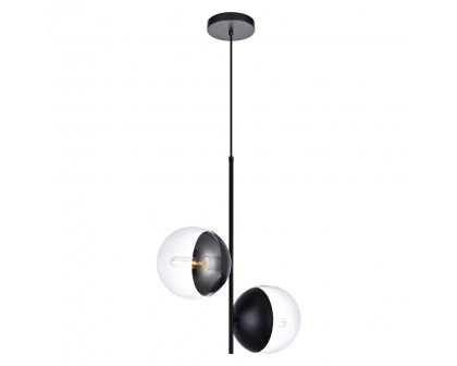 Elegant Pendant Light - Black (LD6117BK)