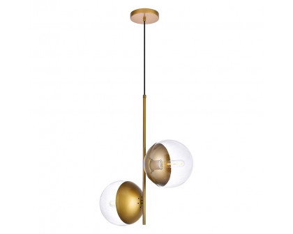 Elegant Pendant Light - Brass (LD6121BR)