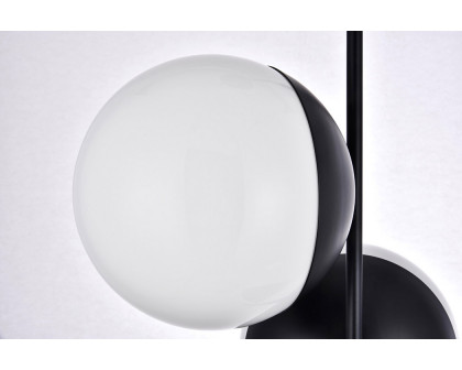 Elegant Pendant Light - Black/Glass Matte (LD6122BK)