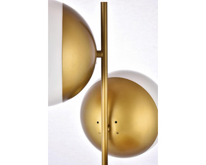 Elegant Pendant Light - Brass/Glass Matte (LD6126BR)