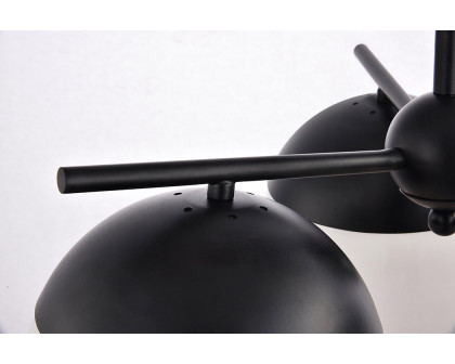 Elegant Pendant Light - Black/Glass Matte (LD6128BK)