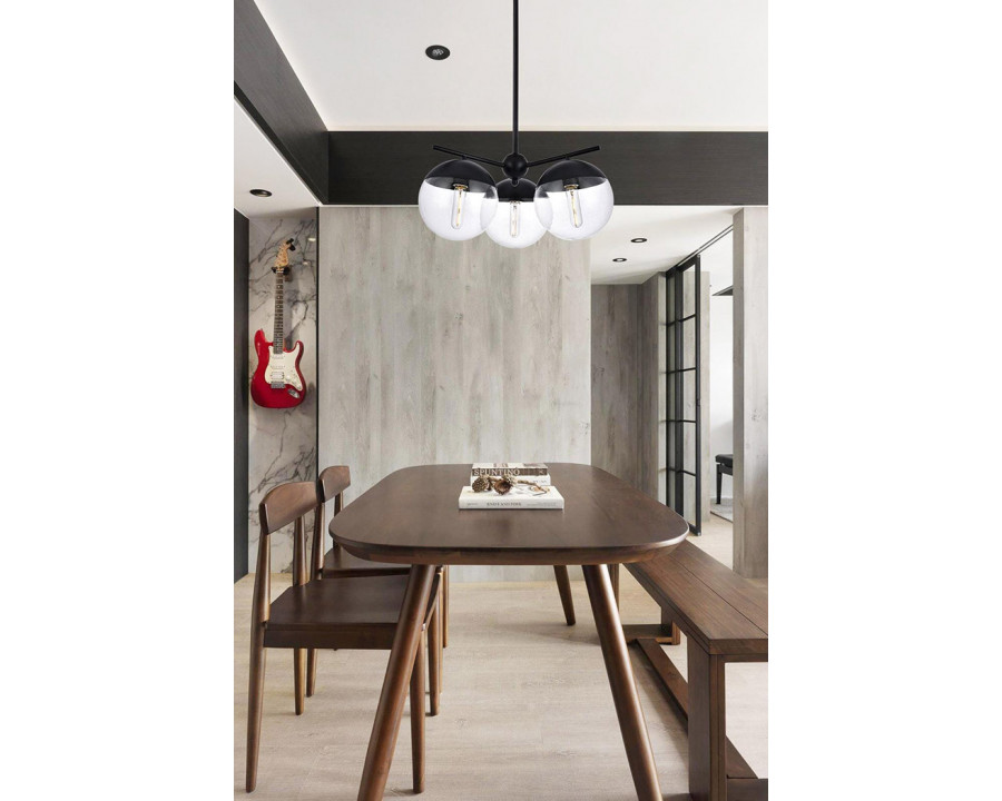 Elegant Pendant Light - Black (LD6129BK)