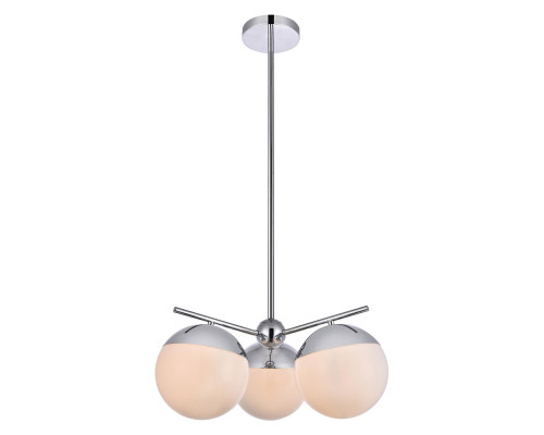 Elegant Pendant Light - Chrome/Glass Matte (LD6130C)