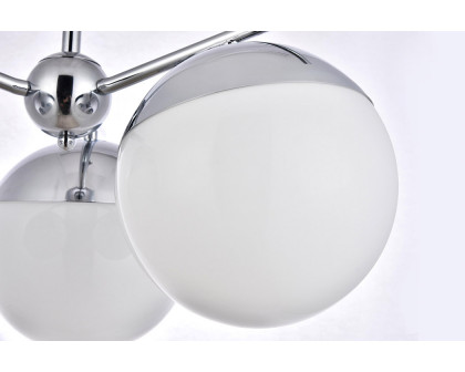 Elegant Pendant Light - Chrome/Glass Matte (LD6130C)