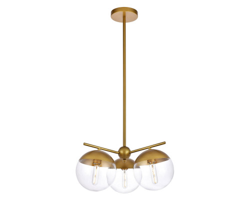 Elegant Pendant Light - Brass (LD6133BR)