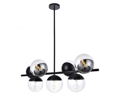 Elegant Pendant Light - Black (LD6135BK)