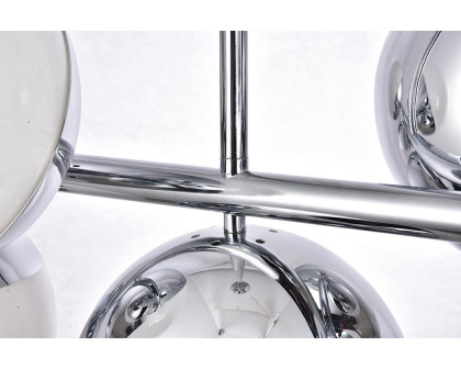 Elegant Pendant Light - Chrome/Glass Matte (LD6136C)