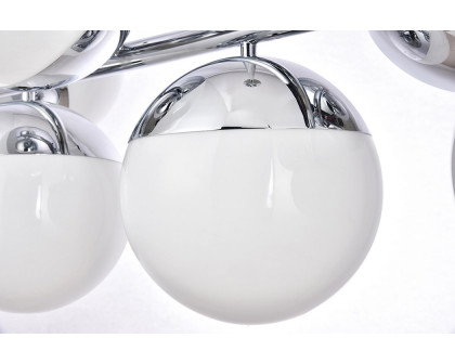 Elegant Pendant Light - Chrome/Glass Matte (LD6136C)