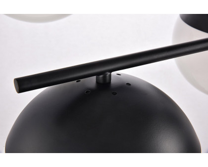 Elegant Pendant Light - Black/Glass Matte (LD6140BK)