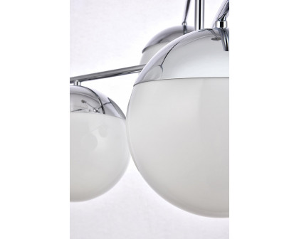 Elegant Pendant Light - Chrome/Glass Matte (LD6142C)