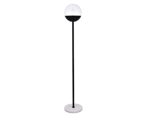 Elegant LED Floor Lamp - Black (LD6147BK)