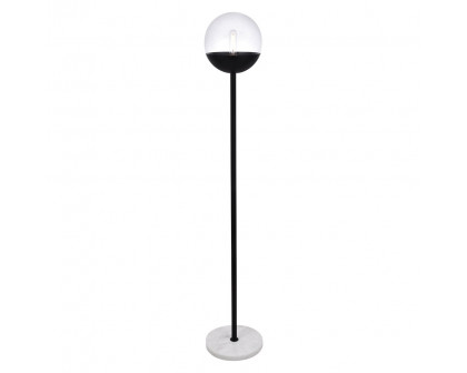 Elegant LED Floor Lamp - Black (LD6147BK)