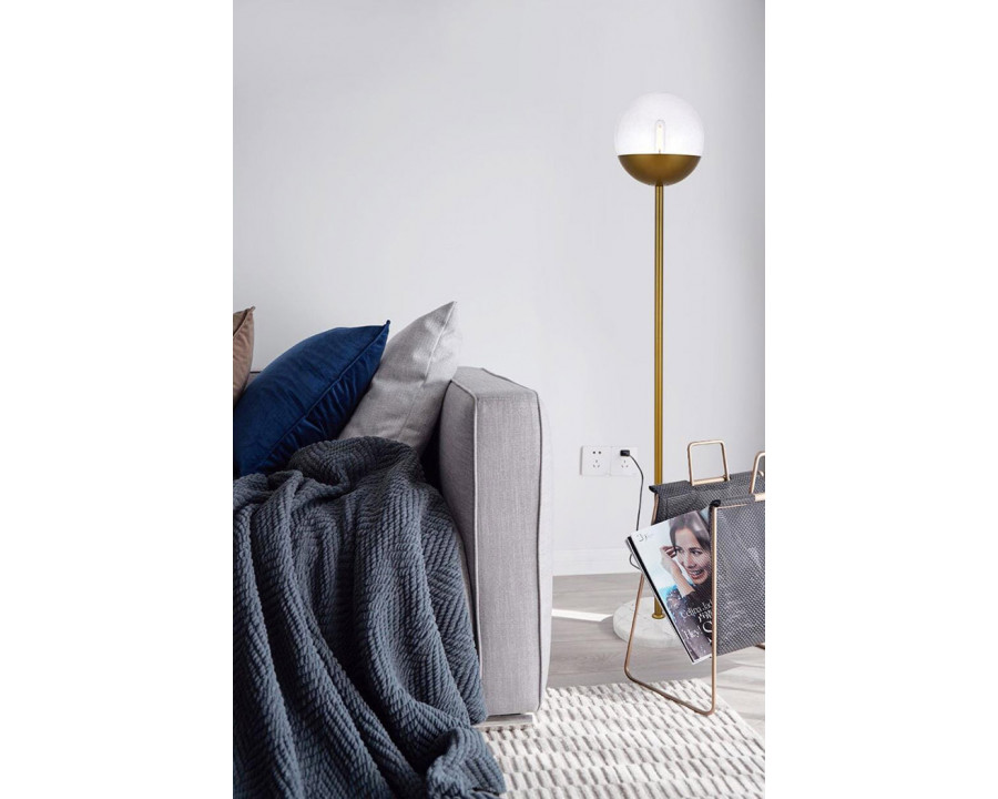 Elegant LED Floor Lamp - Brass (LD6151BR)