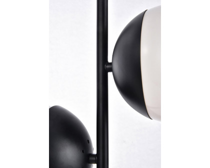 Elegant LED Table Lamp - Black/Glass Matte (LD6152BK)