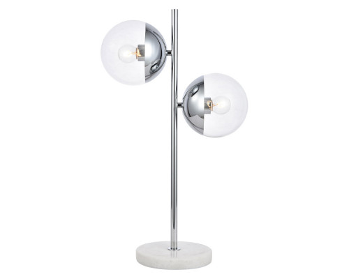 Elegant LED Table Lamp - Chrome (LD6155C)