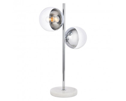 Elegant LED Table Lamp - Chrome (LD6155C)