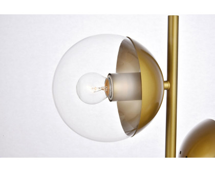 Elegant LED Table Lamp - Brass (LD6157BR)