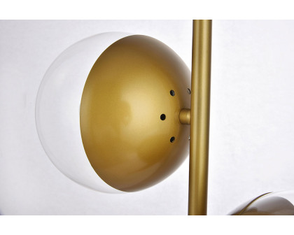 Elegant LED Table Lamp - Brass (LD6157BR)