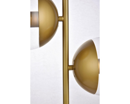 Elegant LED Table Lamp - Brass (LD6157BR)