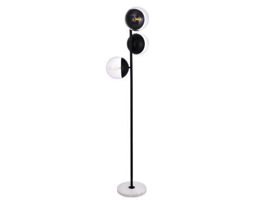 Elegant LED Floor Lamp - Black (LD6159BK)