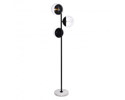 Elegant LED Floor Lamp - Black (LD6159BK)