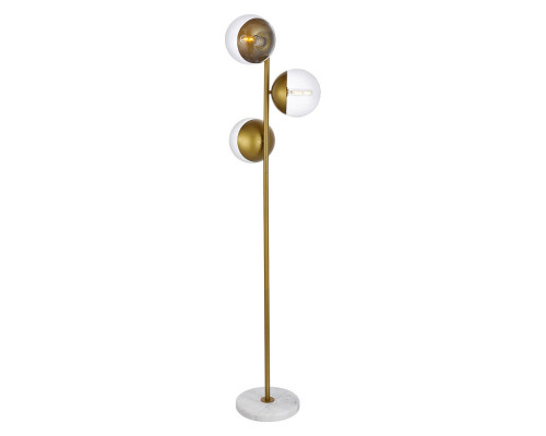 Elegant LED Floor Lamp - Brass (LD6163BR)